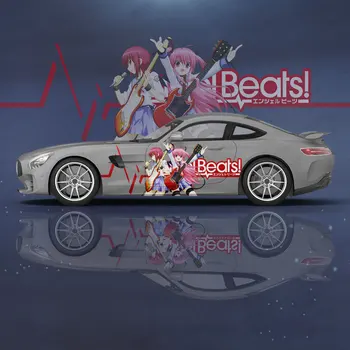  Наклейки Angel Beats аниме на автомобиль боковая графика аксессуары для модификации автомобиля pain Racing упаковка наклейки декоративные наклейки