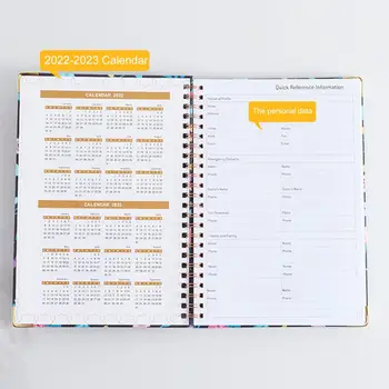  Календарь на 2023 год, английская версия, ежедневник, записная книжка на каждый день