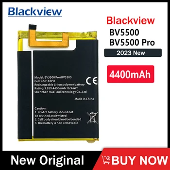  Новый оригинальный аккумулятор BV5500 4400 мАч для Blackview BV5500 Plus BV5500 Pro, высококачественные аккумуляторы для телефонов с номером отслеживания