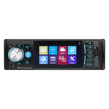  1Din Mp5 Плеер Пресс Экран Автомобиля Радио RDS AM FM Bluetooth 4,2 Дюйм(ов) Ов) Поддержка Mirrorlink SD AUX 4029UM