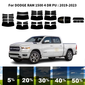  Предварительно обработанная нанокерамика Комплект для УФ-тонировки автомобильных окон Автомобильная Пленка для окон для DODGE RAM 1500 4 DR PU 2019-2023