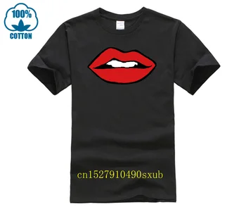  Брендовая Мужская Рубашка Gillian Anderson Lips Shirt